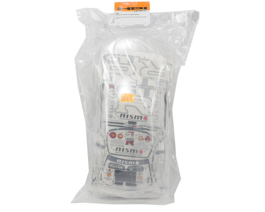 HPI 1/10 Nissan Skyline R34 GT-R Touring Car Body 200mm CLEAR UNPAINTED HPI7427