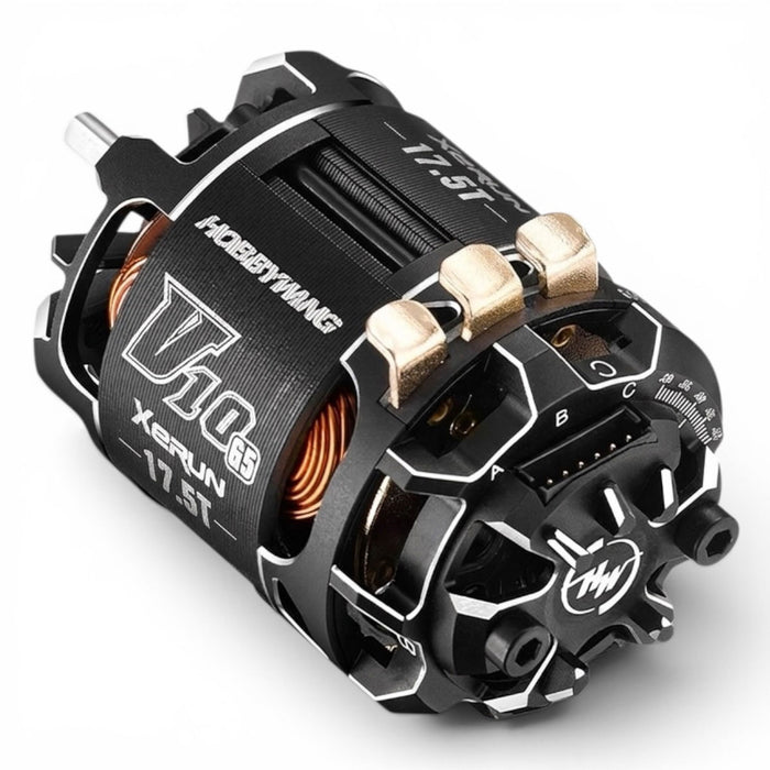 APM TUNED Hobbywing Xerun V10 17.5T G5 (Torque) MODIFIED, Full Ceramic Bearings, ALIGNED SENSOR, SHIMMED, & TIMING SET Motor Stock spec Class HWI30401764