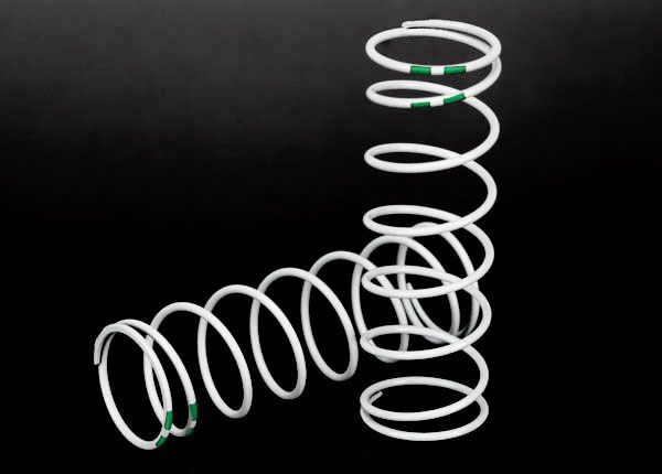 Traxxas TRA7443 1/10 XX-Long GTR Springs (0.762-Rate Green Stripe) (2) Slash