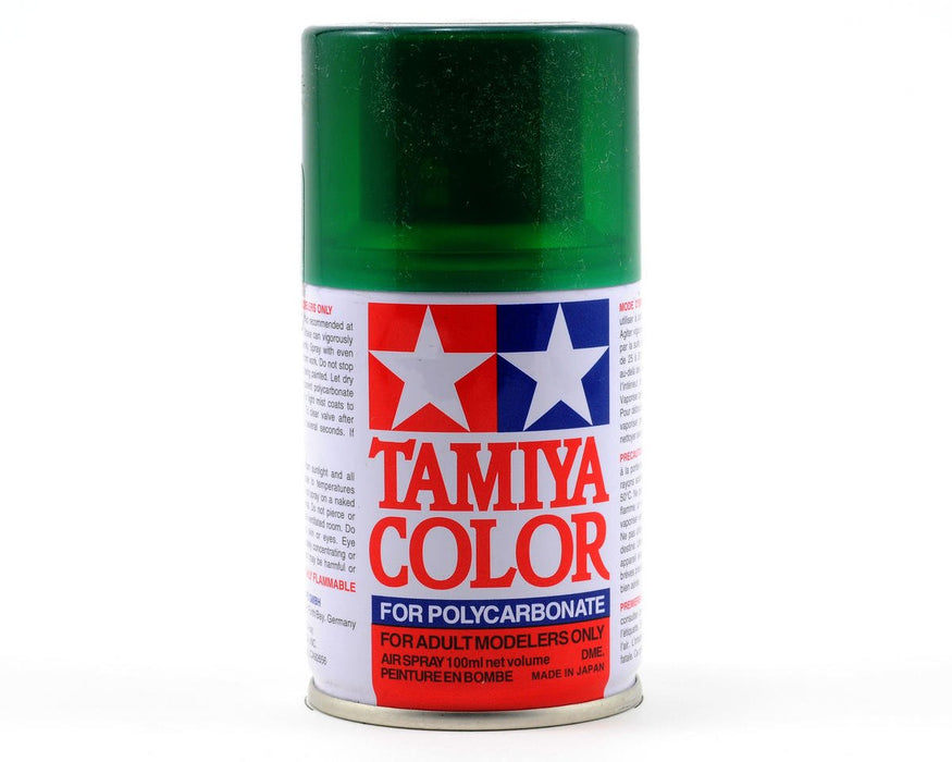 Tamiya TAM86044 PS-44 Translucent Green Lexan Spray Paint (100ml)