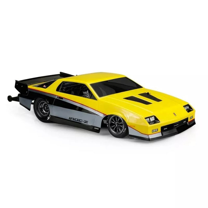 JConcepts JCO0444 1987 Chevy Camaro IROC Drag Racing CLEAR Body Street Eliminator Slash 22s DR10 No Prep