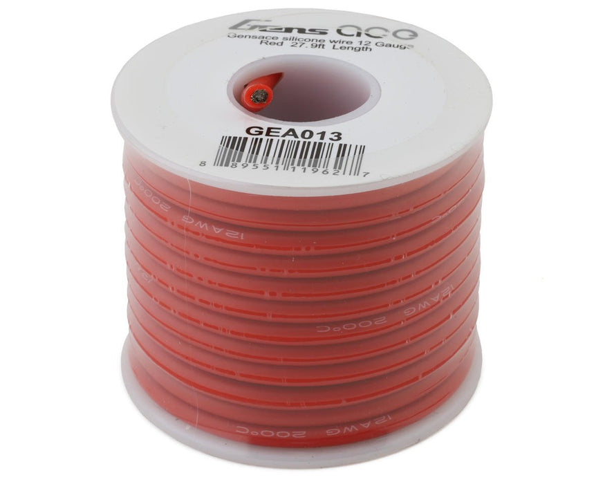 12AWG Gens Ace SILICONE ULTRA-FLEX WIRE PER FOOT 12 Gauge Red / Black GEA012 GEA013 RCE1204 RCE1205