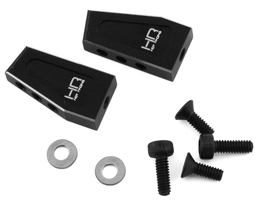 Hot Racing HRAMTT2401 Losi Mini-T 2.0 Aluminum Servo Mount Set (Black)