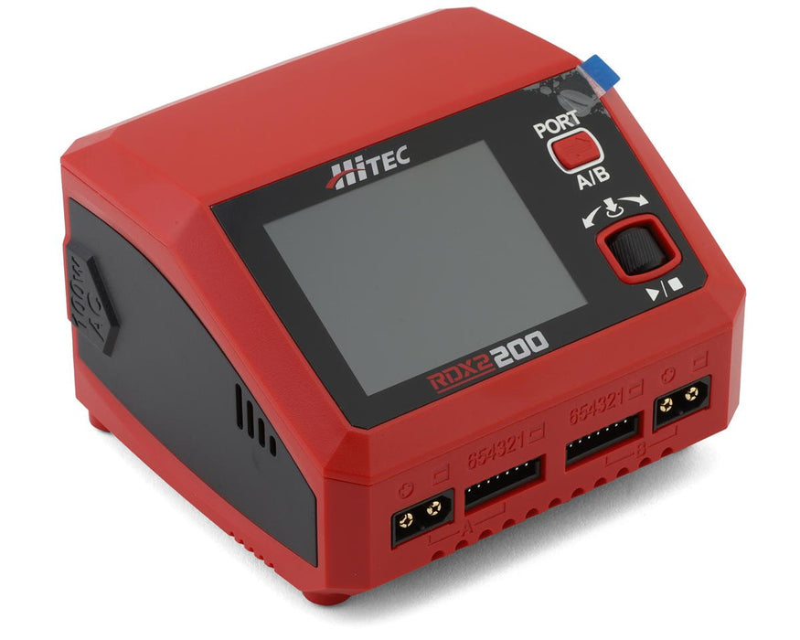 Hitec HRC44370 RDX2 200 AC/DC Multi-Function Smart Battery Charger