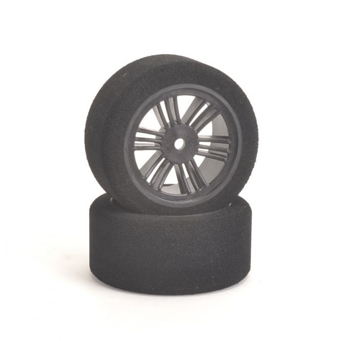 Contact 26mm 1/10 Nitro Sedan Foam Front Tires (2) 35 Shore w/12mm Hex