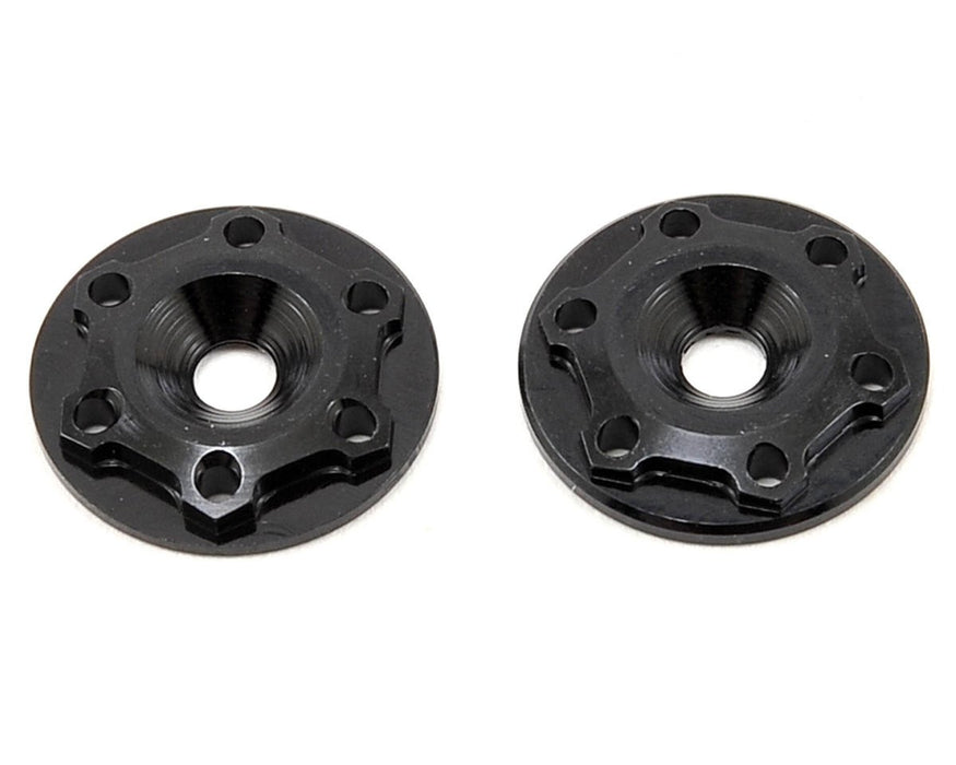 JConcepts JCO2214-2 Aluminum "Finnisher" Wing Button (Black) (2)