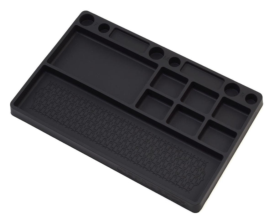 JConcepts JCO2550-2 Rubber Parts Tray (Black)