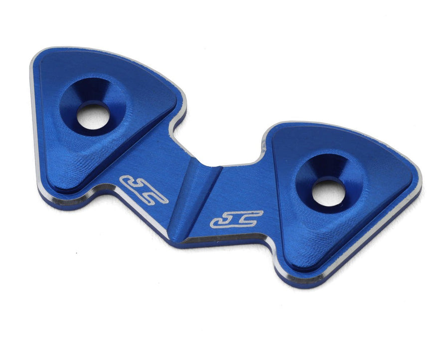 JConcepts JCO5203-1 Team Associated RC10B7 One-Piece Aluminum Wing Mount Button (BLUE)