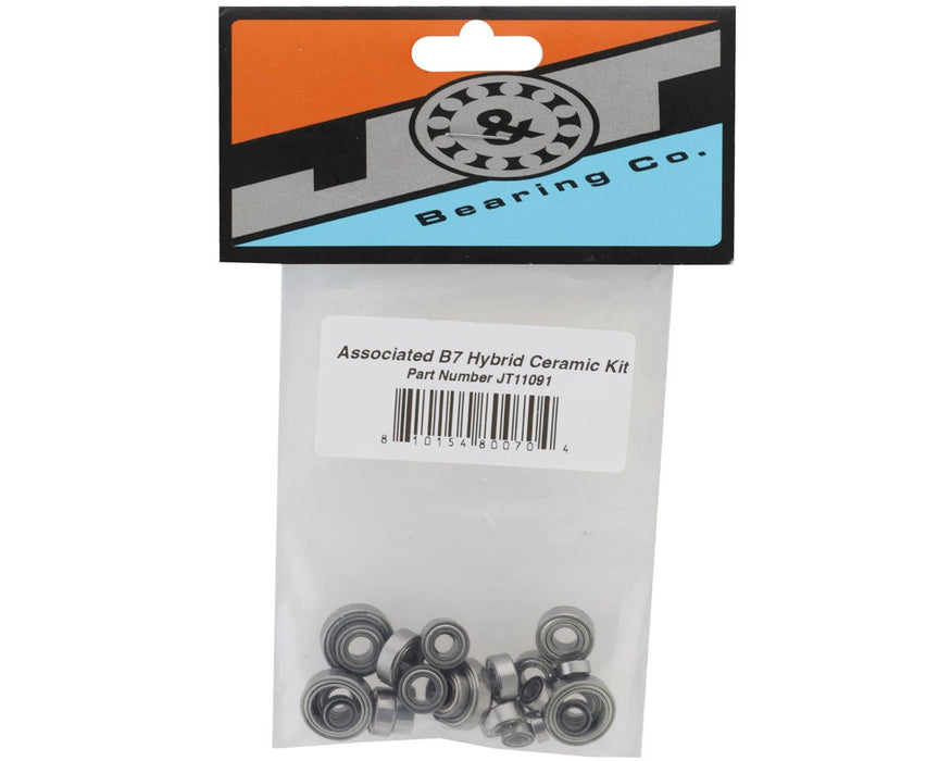 J&T Bearing Co. JTB-JT11091 Associated B7 Bearing Kit (Hybrid Ceramic)