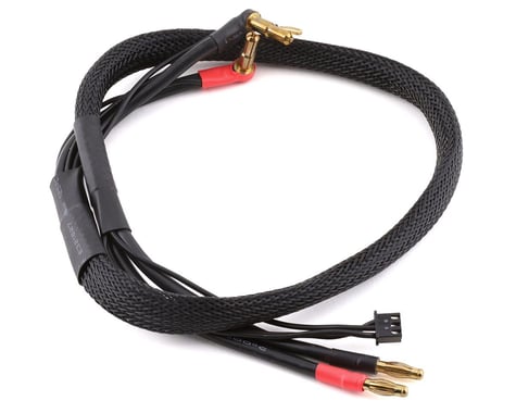LRP LRP65813 2S LiPo Charge/Balance Lead (4mm to 4mm/5mm Bullet Connector) (60cm) (XH Balance Adapter)
