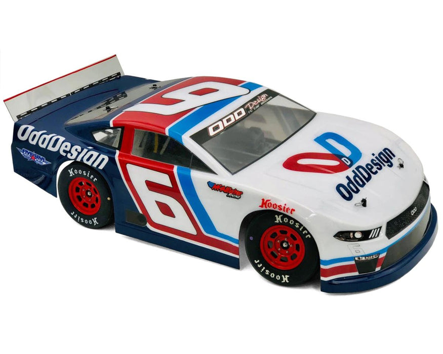 ODD McAllister Racing MCAODD2203 NextGen FORD MUSTANG 1/10 Short Course Oval Body (Clear) (.060)