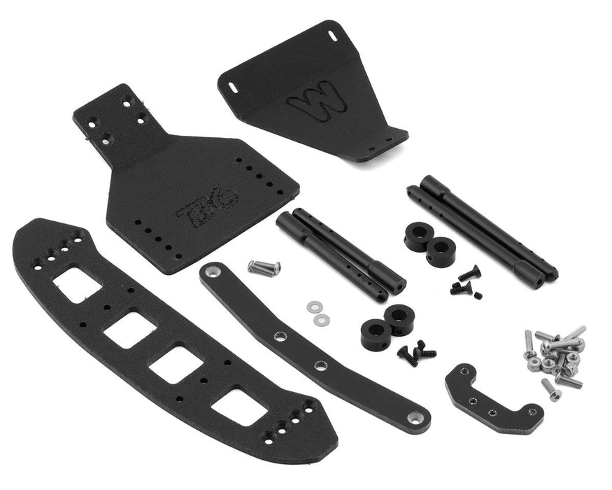 McAllister Racing MCA900 Team Associated 6 Series B6 B4 SC6 Complete Body Mount Assembly