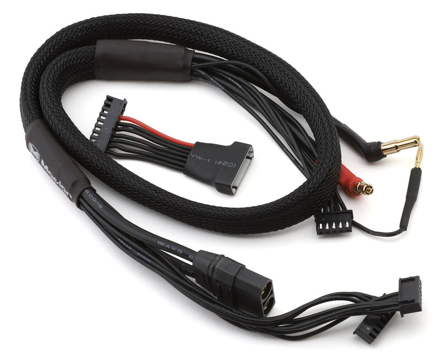 Maclan MCL4333 Max Current 2S/4S Charge Cable (XT90) (Junsi iCharger 456 & 458DUO) w/4mm & 5mm Bullet Connector