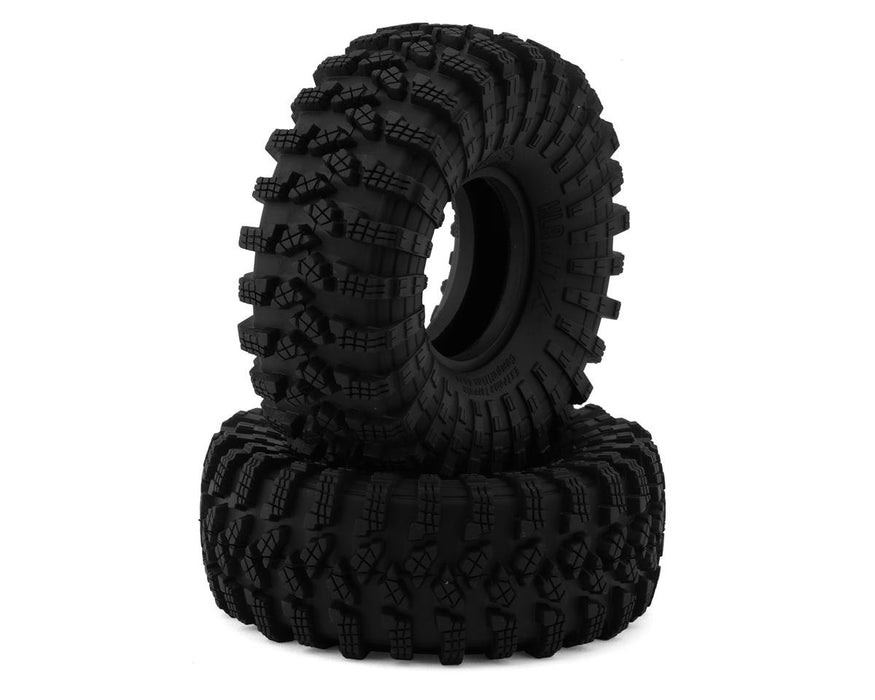 Team Ottsix Racing OTT-1.9-4.7-MTX Voodoo MT/x Extreme Terrain Comp Spec 1.9" Crawler Tire (2) (Red) (No Foam)