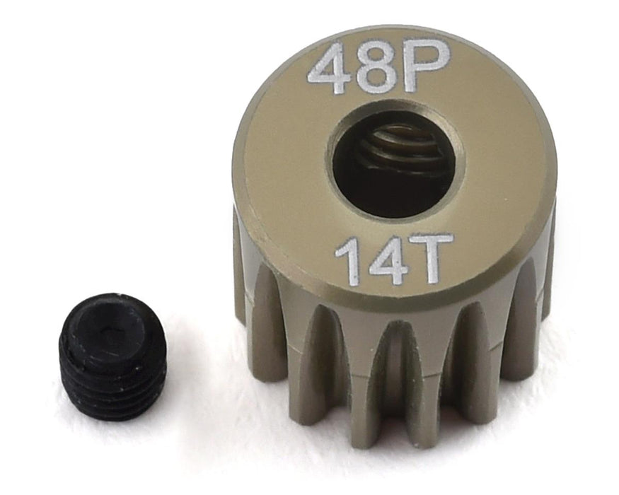 WORC 48P Lightweight Hard Anodized Aluminum Pinion Gear (3.17mm Bore) 14T