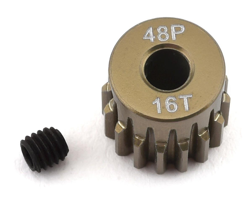 WORC 48P Lightweight Hard Anodized Aluminum Pinion Gear (3.17mm Bore) 16T