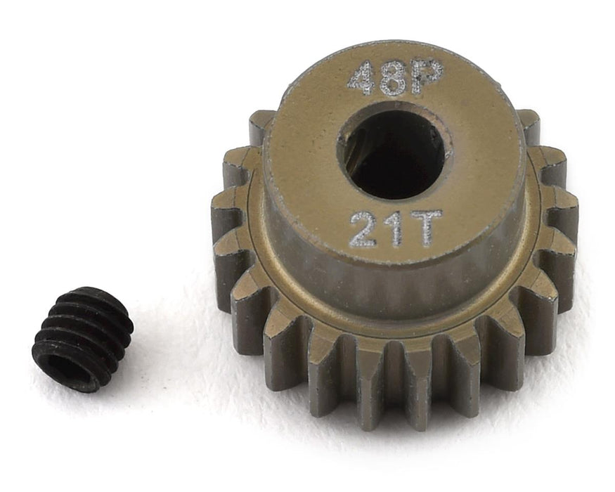 WORC 48P Lightweight Hard Anodized Aluminum Pinion Gear (3.17mm Bore) 21T