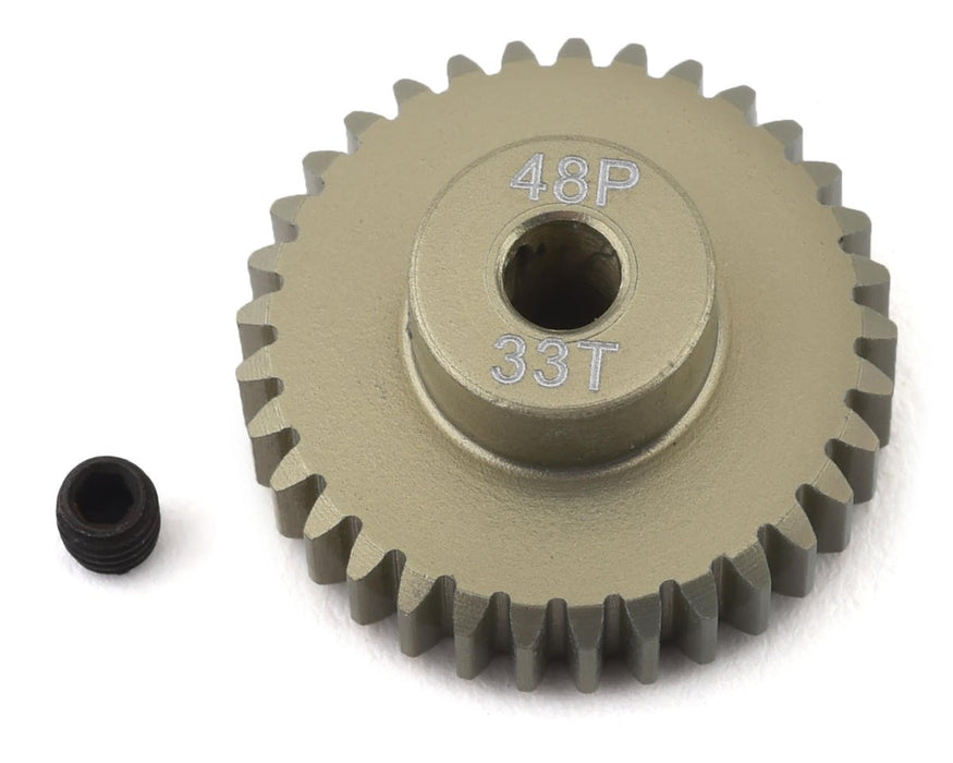 WORC 48P Lightweight Hard Anodized Aluminum Pinion Gear (3.17mm Bore) 33T