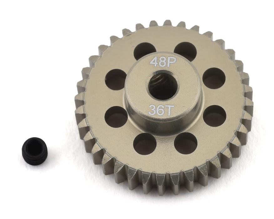 WORC 48P Lightweight Hard Anodized Aluminum Pinion Gear (3.17mm Bore) 36T