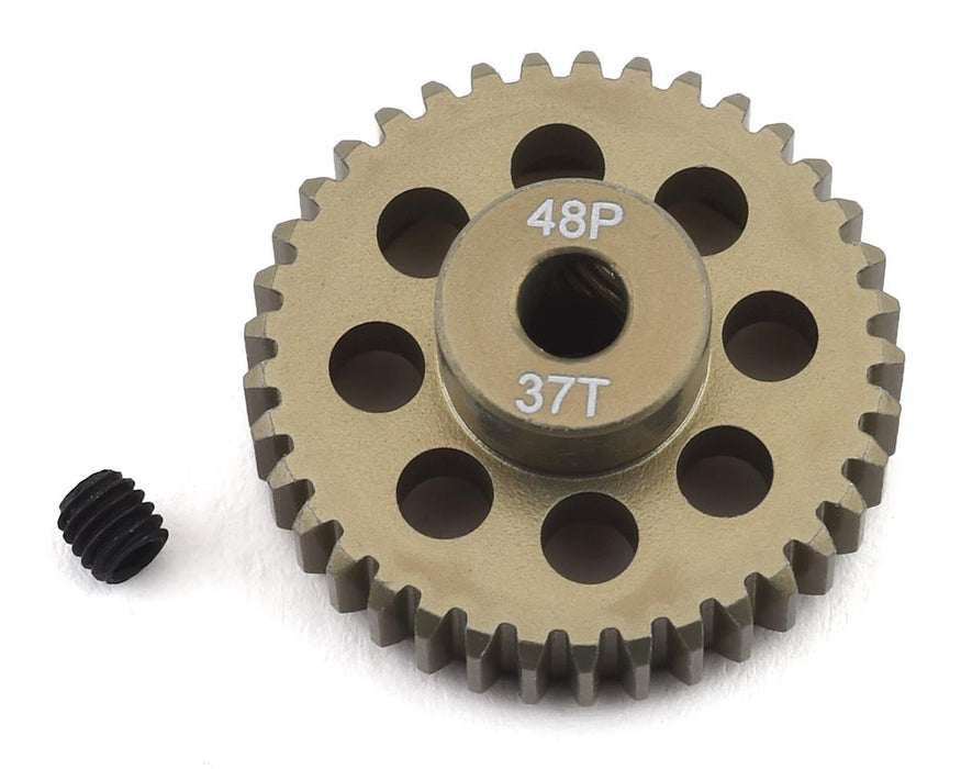 WORC 48P Lightweight Hard Anodized Aluminum Pinion Gear (3.17mm Bore) 37T