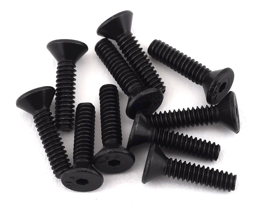 ProTek RC PTK-H-7104 4-40 x 1/2" "High Strength" Flat Head Screws (10)