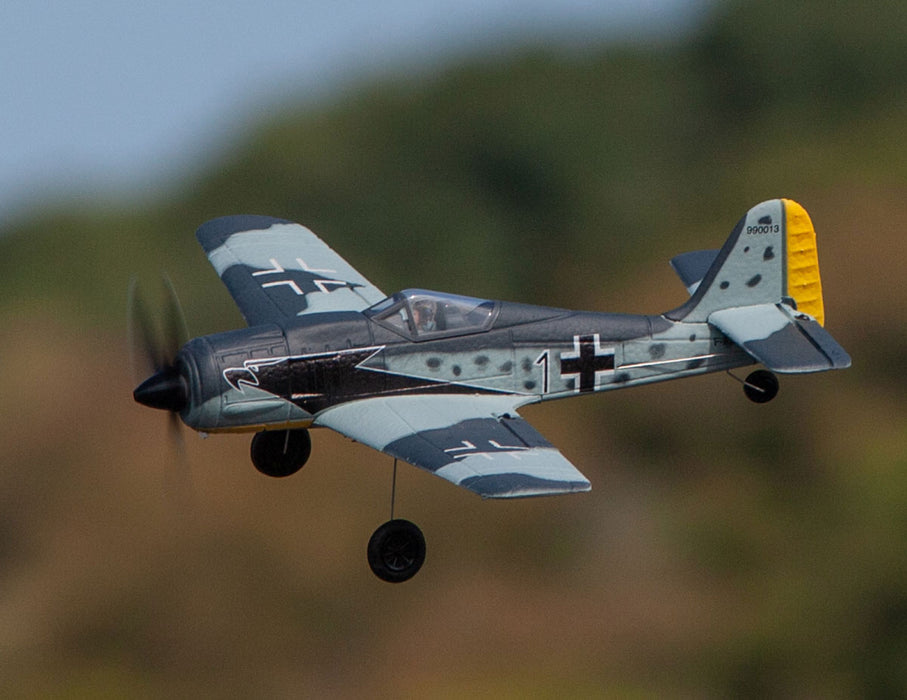 Rage RGRA1308 Focke-Wulf Fw 190 Micro RTF Airplane with PASS (Pilot Assist Stability Software) System
