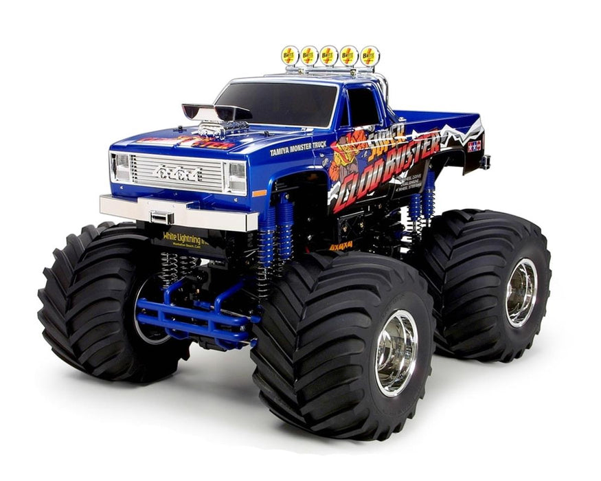 Tamiya TAM58518-60A Super Clod Buster 4WD Monster Truck Kit HobbyWing THW 0880 Brushed Dual Motor ESC 540 motors