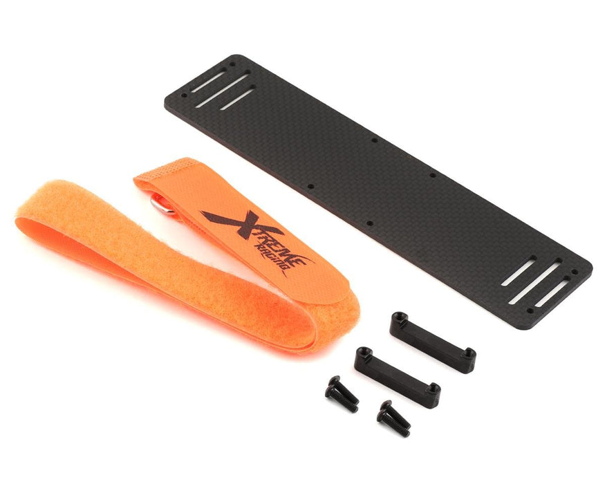 Xtreme Racing XTR10683 Carbon Fiber Battery Tray for Traxxas WideMaxx V2