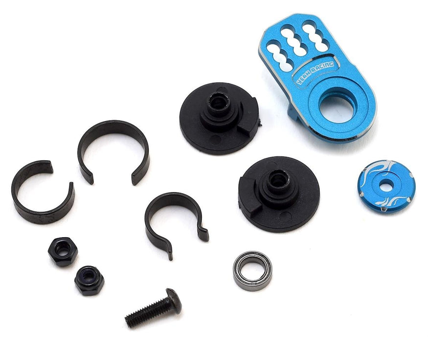 Yeah Racing YEA-YA-0557BU Aluminum Plate Servo Saver Blue