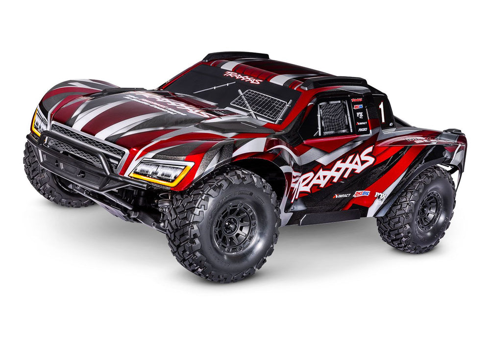 Traxxas TRA102076-4-RED Maxx Slash 6s Short Course Truck, Red