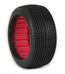 1/8 Buggy Double Down Soft Tire w/ Red Insert (2)