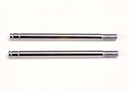 Traxxas TRA1664 Shock shafts, steel, chrome finish (long) (2)