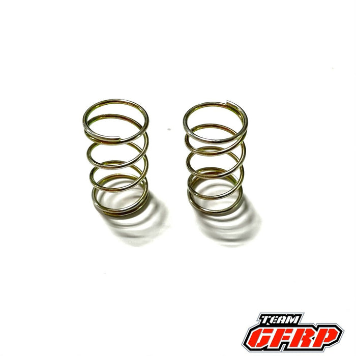 Small Bore Shock Springs In Pairs (1.1 length) GOLD 10#