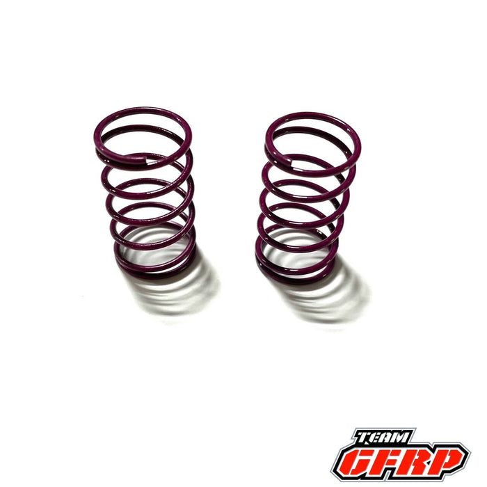 Small Bore Shock Springs In Pairs (1.1 length) PURPLE #7