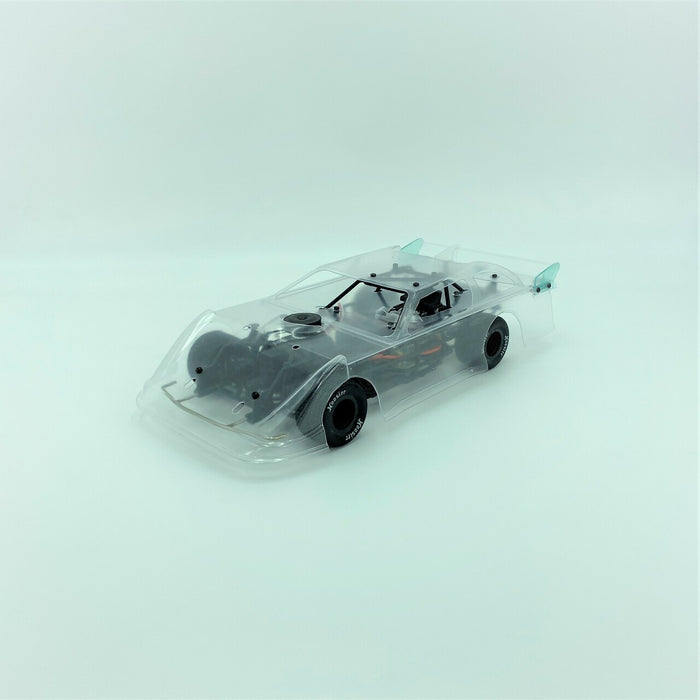 1RC 1RC1082 1/18 DIRT Late Model, CLEAR RTR