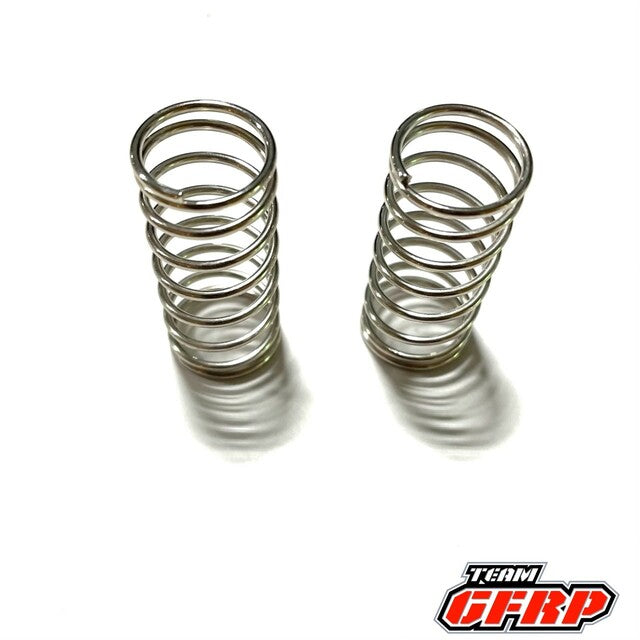 Small Bore Shock Springs In Pairs (1.35 length) SILVER #9