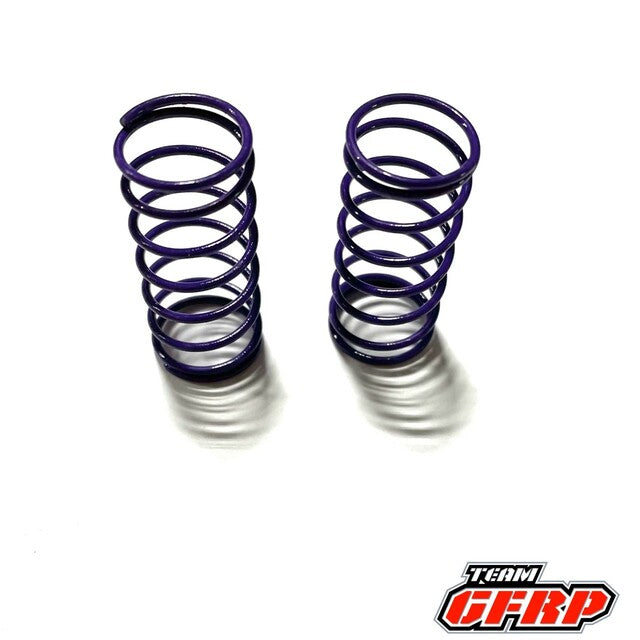 Small Bore Shock Springs In Pairs (1.35 length) PURPLE #7