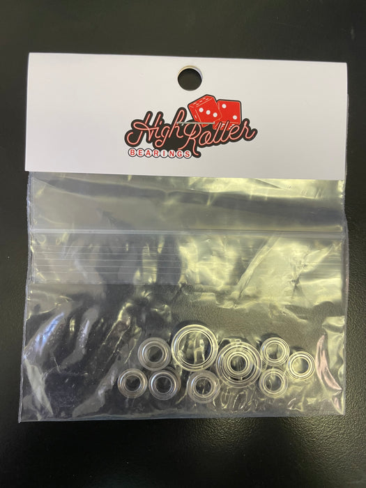 High Roller HR020/21 Ceramic Bearing Kit for GFRP Havoc 22 and GFRP GFR1 22 Direct Drive Cars