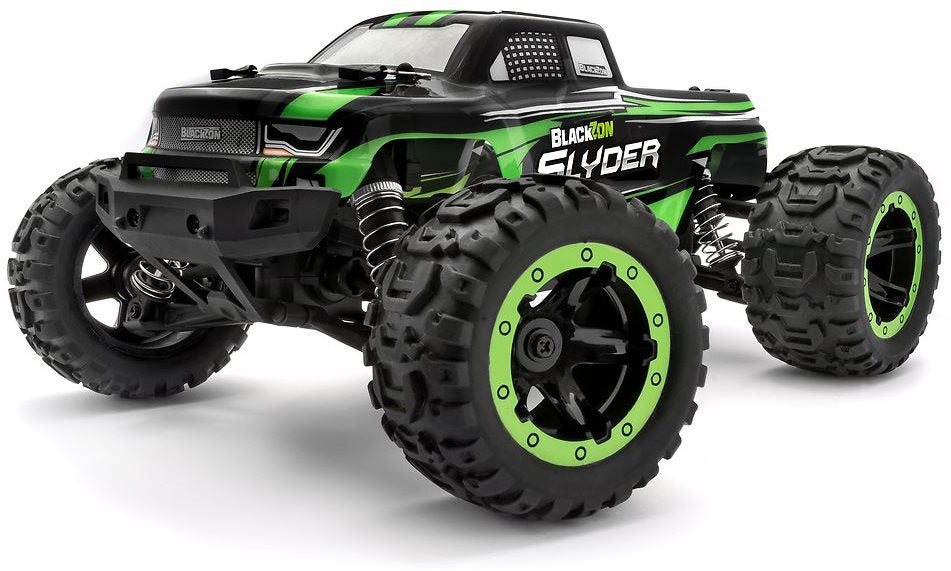 BlackZon - Slyder 1/16th RTR 4WD Electric Monster Truck - Green