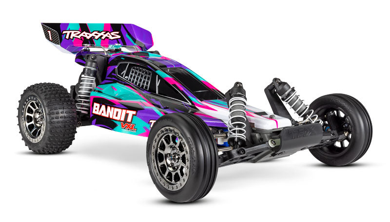 Bandit® VXL 1/10 scale 2WD buggy. Fully assembled and Ready-To-Race®, w/ Magnum 272R™