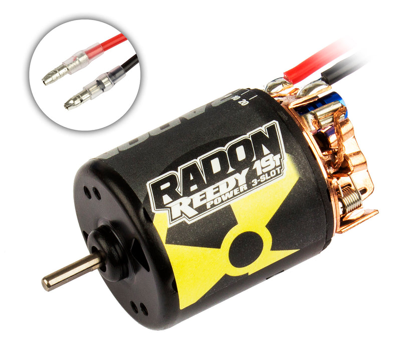 Team Associated  ASC27427 Reedy Radon 2 19T 3-Slot Brushed Motor 3200kV