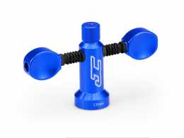 JCO28911 JCONCEPTS 17mm Finnisher Magnetic T-handle Wrench, Blue