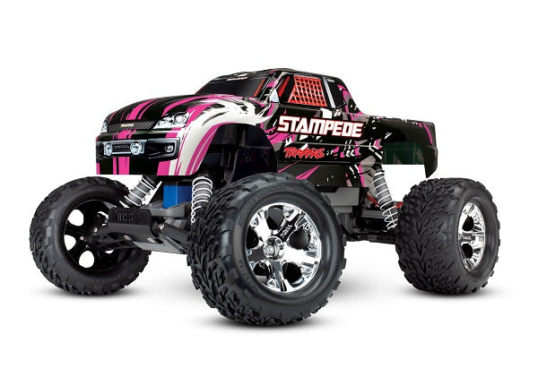 Traxxas TRA36054-1-PINKX Stampede®: 1/10 Scale Monster Truck with TQ 2.4GHz