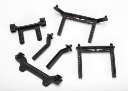 Traxxas TRA3619 Body mounts, front & rear/ body mount posts, front