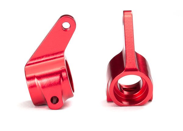 STEERING BLOCK ALUMINUM RED