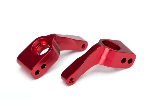 STUB AXLE CARRIER ALUMINUM RED