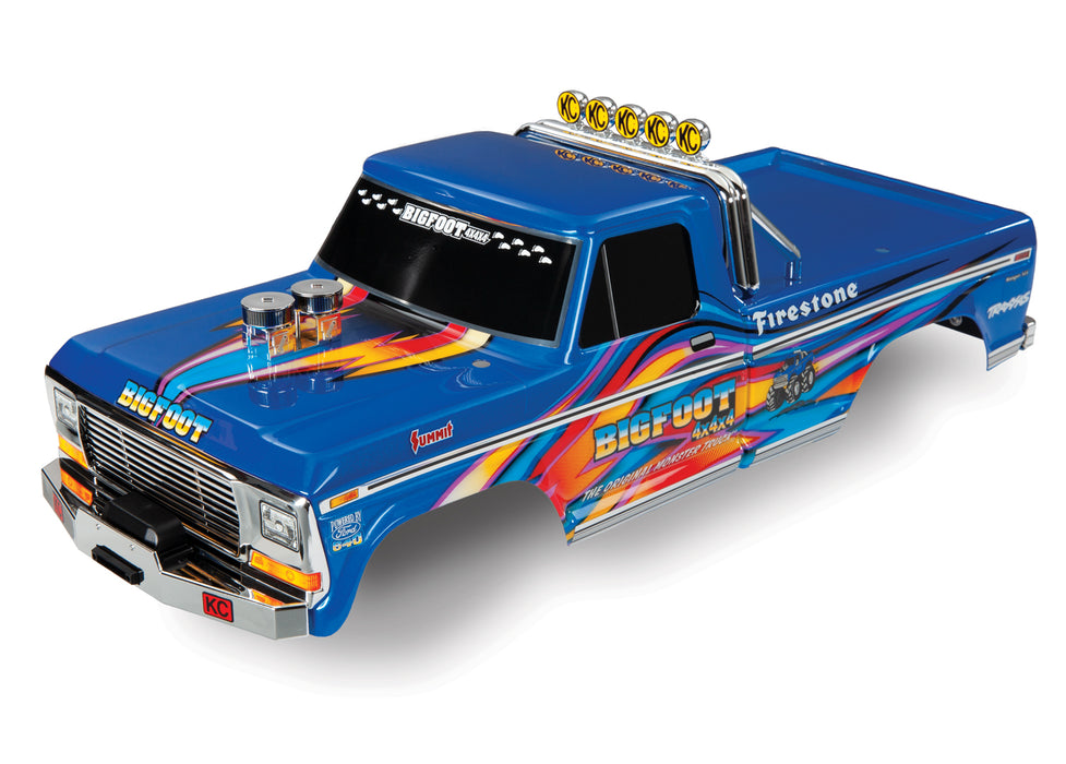 Traxxas TRA3661X Body, Bigfoot® No. 1, blue-x, Officially Licensed