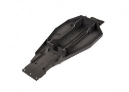 Traxxas TRA3722X Lower chassis (black) (166mm long battery compartm