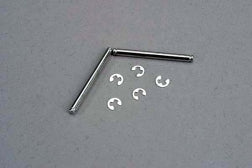 Traxxas TRA3740 Suspension pins,  2.5x29mm (king pins) w/ e-clips