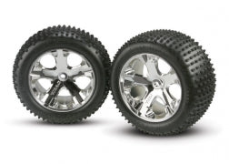 Traxxas TRA3770 Tires & wheels, assembled, glued (2.8') (All-Star